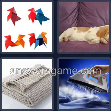 4 Immagini 1 Parola 6 lettere PIEGHE