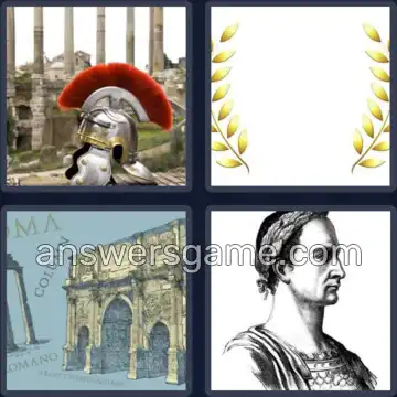 4 Immagini 1 Parola 6 lettere CESARE