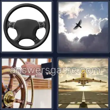 4 Immagini 1 Parola 7 lettere VOLANTE