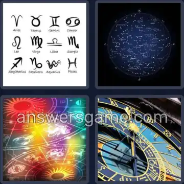4 Immagini 1 Parola 7 lettere ZODIACO