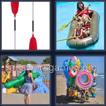 4 Immagini 1 Parola 7 lettere CANOTTO