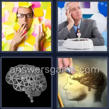 4 Immagini 1 Parola 7 lettere MEMORIA