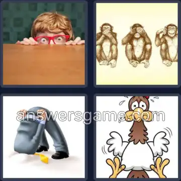 4 Immagini 1 Parola 7 lettere CODARDO