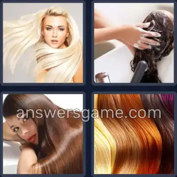 4 Immagini 1 Parola 7 lettere CAPELLI