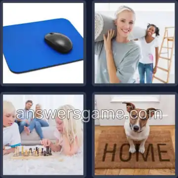 4 Immagini 1 Parola 7 lettere TAPPETO