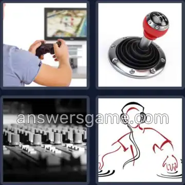 4 Immagini 1 Parola 7 lettere CONSOLE