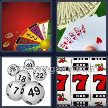 4 Immagini 1 Parola 7 lettere JACKPOT