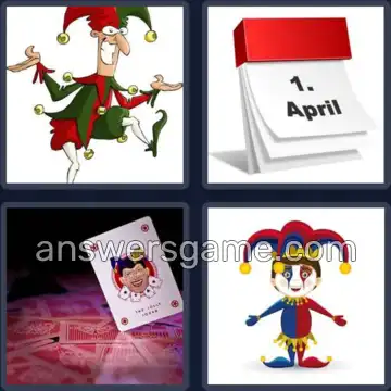 4 Immagini 1 Parola 7 lettere BUFFONE