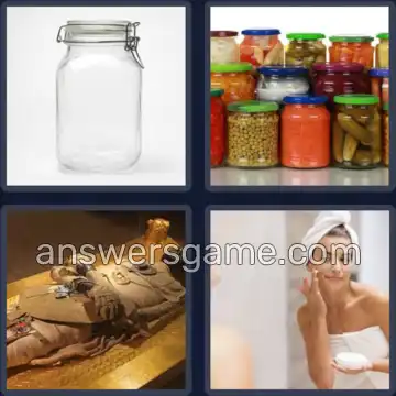 4 Immagini 1 Parola 8 lettere CONSERVA