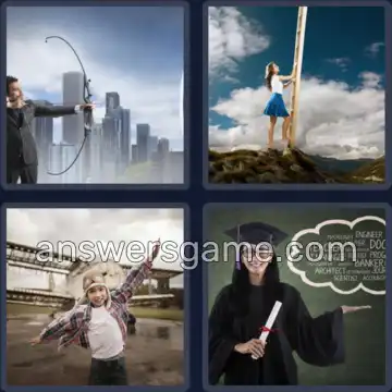 4 Immagini 1 Parola 8 lettere ASPIRARE