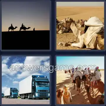 4 Immagini 1 Parola 8 lettere CAROVANA