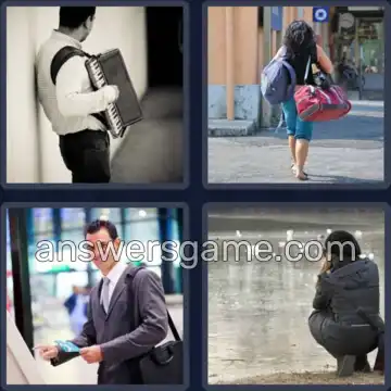 4 Immagini 1 Parola 8 lettere TRACOLLA