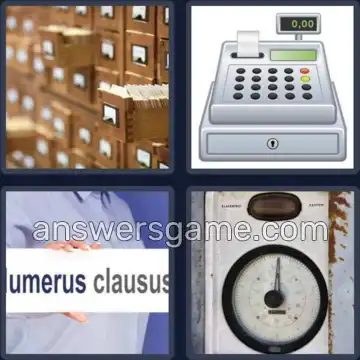 4 Immagini 1 Parola 8 lettere REGISTRO