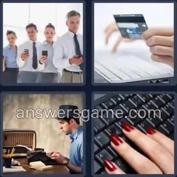 4 Immagini 1 Parola 8 lettere DIGITARE