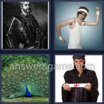 4 Immagini 1 Parola 8 lettere ORGOGLIO