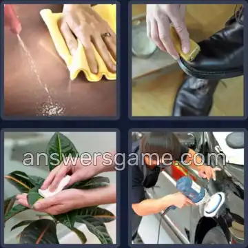 4 Immagini 1 Parola 8 lettere LUCIDARE