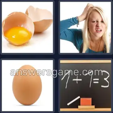 4 Plaatjes 1 Woord 2 letters EI