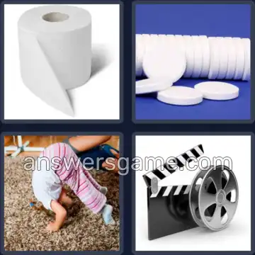 4 Plaatjes 1 Woord 3 letters ROL