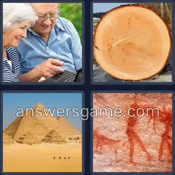 4 Plaatjes 1 Woord 3 letters OUD