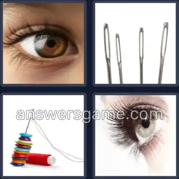 4 Plaatjes 1 Woord 3 letters OOG