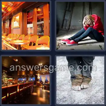 4 Plaatjes 1 Woord 3 letters BAR