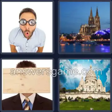 4 Plaatjes 1 Woord 3 letters DOM