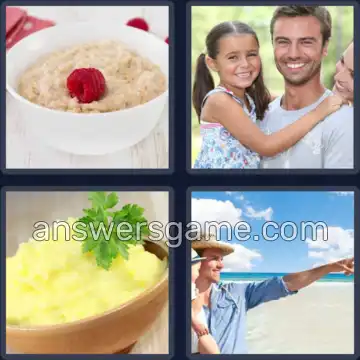 4 Plaatjes 1 Woord 3 letters PAP