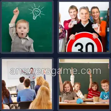 4 Plaatjes 1 Woord 3 letters LES