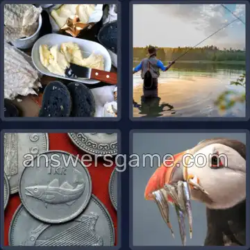 4 Plaatjes 1 Woord 3 letters VIS