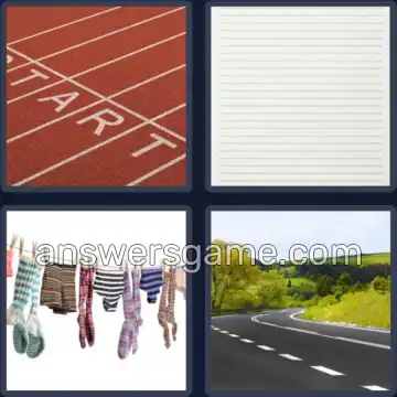 4 Plaatjes 1 Woord 4 letters LIJN