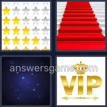 4 Plaatjes 1 Woord 4 letters STER