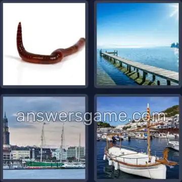 4 Plaatjes 1 Woord 4 letters PIER