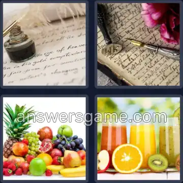 4 Plaatjes 1 Woord 4 letters VERS