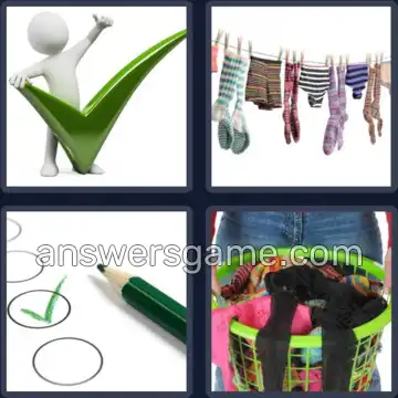 4 Plaatjes 1 Woord 4 letters GOED