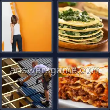 4 Plaatjes 1 Woord 4 letters LAAG