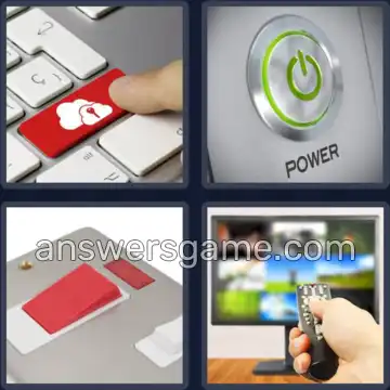 4 Plaatjes 1 Woord 4 letters KNOP