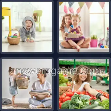 4 Plaatjes 1 Woord 4 letters MAND