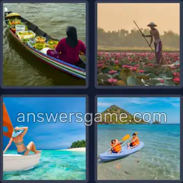 4 Plaatjes 1 Woord 4 letters BOOT