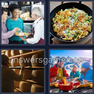 4 Plaatjes 1 Woord 4 letters KAAS