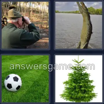 4 Plaatjes 1 Woord 5 letters GROEN