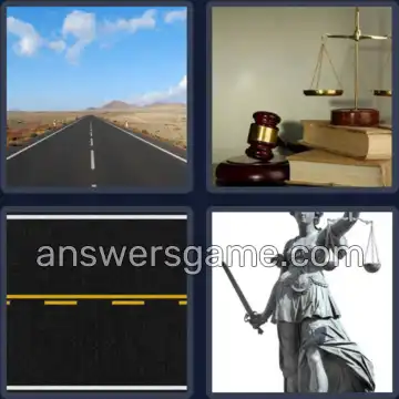 4 Plaatjes 1 Woord 5 letters RECHT