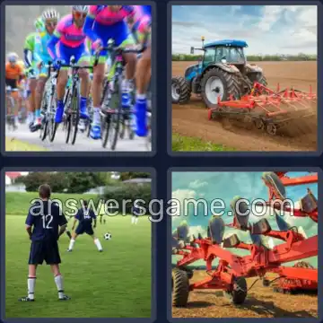 4 Plaatjes 1 Woord 5 letters PLOEG