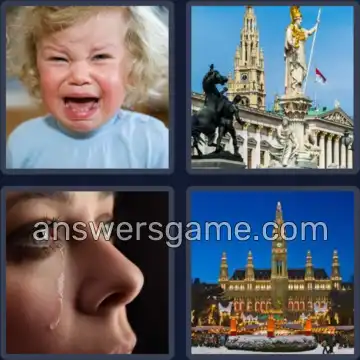 4 Plaatjes 1 Woord 5 letters WENEN