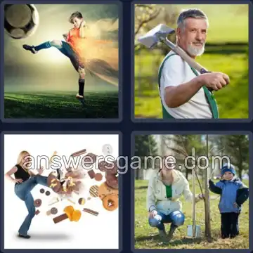 4 Plaatjes 1 Woord 5 letters SCHOP