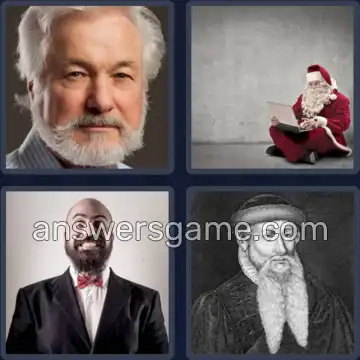 4 Plaatjes 1 Woord 5 letters BAARD