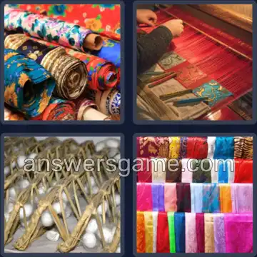 4 Plaatjes 1 Woord 5 letters ZIJDE