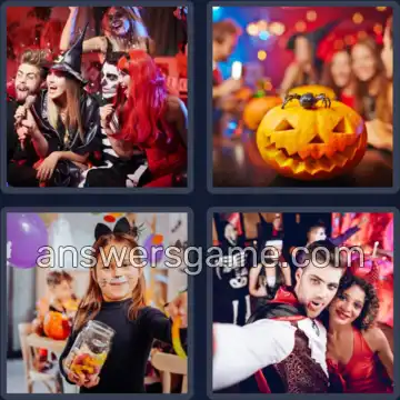 4 Plaatjes 1 Woord 5 letters PARTY