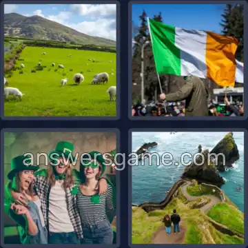 4 Plaatjes 1 Woord 5 letters GROEN