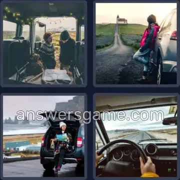 4 Plaatjes 1 Woord 5 letters TOCHT