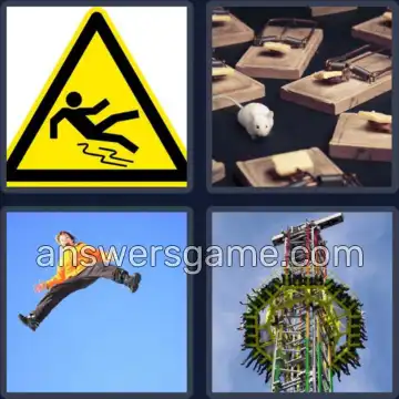 4 Plaatjes 1 Woord 6 letters VALLEN